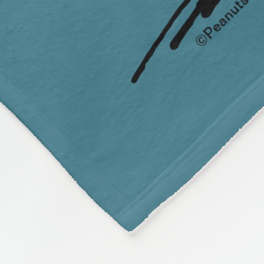 Couverture Polaire cacahuètes | Valentine's Day Charlie Brown (Coin)