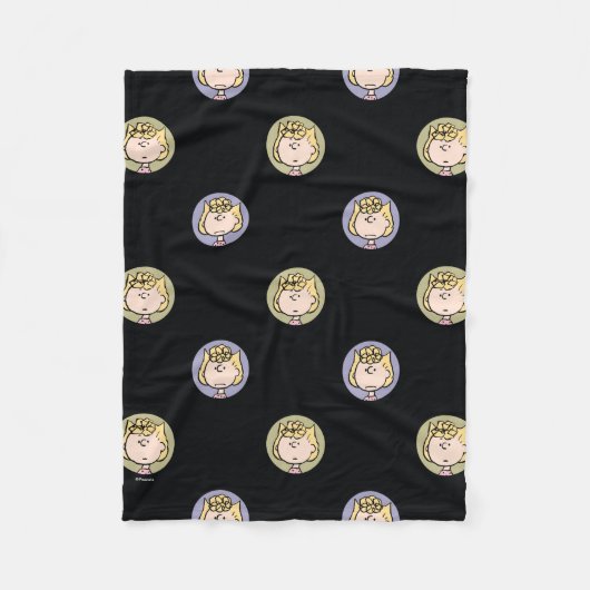 Couverture Polaire cacahuètes | Visages de Sally (Devant)