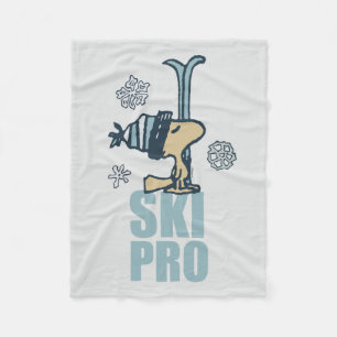 Couverture Polaire cacahuètes Woodstock Ski Pro