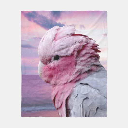Couverture Polaire Cacatoès de Galah (Devant)