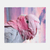 Couverture Polaire Cacatoès de Galah (Devant (Horizontal))