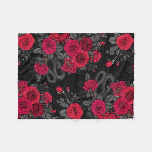 Couverture Polaire Caché en rose (Devant (Horizontal))