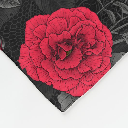 Couverture Polaire Caché en rose (Coin)