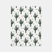 Couverture Polaire Cactus (Devant)