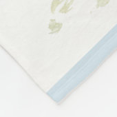 Couverture Polaire Cactus, aquarelle (Coin)