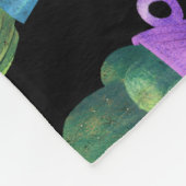 Couverture Polaire Cactus Colorés : Whimsical Seamless Design. (Coin)