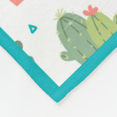 Couverture Polaire Cactus en pot (Coin)