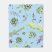 Couverture Polaire Cactus Motif 10 (Devant)