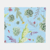 Couverture Polaire Cactus Motif 10 (Devant (Horizontal))