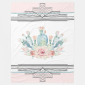 Couverture Polaire Cactus Sud-Ouest (Devant)