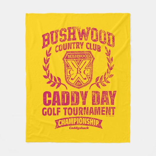 Couverture Polaire Caddyshack | Bushwood Country Club Caddy Day (Devant)