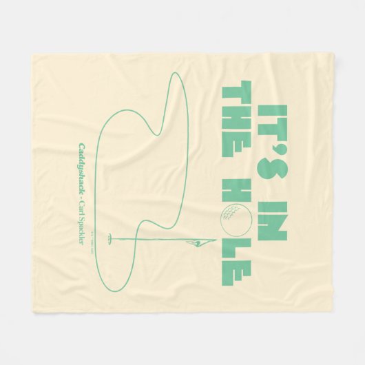 Couverture Polaire Caddyshack | C'est dans le trou (Devant (Horizontal))