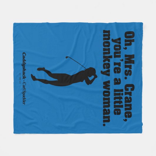 Couverture Polaire Caddyshack | Oh Mme Crane (Devant (Horizontal))