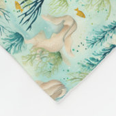 Couverture Polaire Cadeau d'anniversaire | L'eau salée guérit tout (Coin)