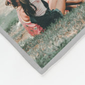 Couverture Polaire Cadeau d'anniversaire Mariage personnalisé (Coin)