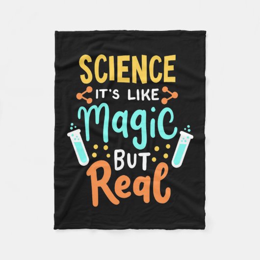 Couverture Polaire Cadeau d'anniversaire | Science C'Est Comme De La  (Devant)