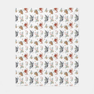Couverture Polaire Cadeau d'anniversaire Vibrations Tropicales Pour