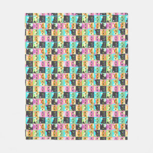 Couverture Polaire Cadeau de chat   Cute Kawaii Motif