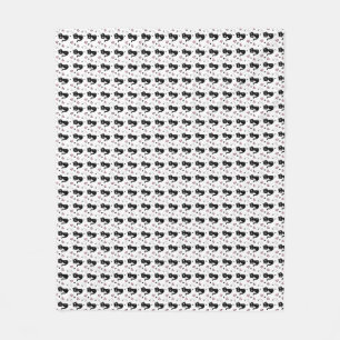 Couverture Polaire Cadeau de chat Motif de chat mignon Arrière - pl