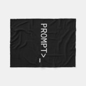Couverture Polaire Cadeau de codeur d'invite pour l'ingénieur d'invit (Devant (Horizontal))