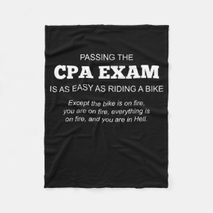 Couverture Polaire Cadeau de l'examen CPA certifié