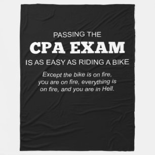 Couverture Polaire Cadeau de l'examen CPA certifié