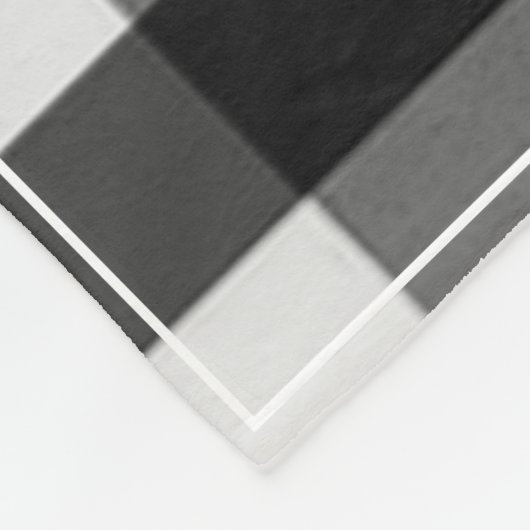 Couverture Polaire Cadeau de Noël Plaid Buffalo | Vacances vertes (Coin)