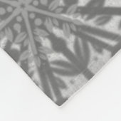 Couverture Polaire Cadeau de Noël turquoise Blanche-polaire (Coin)