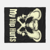 Couverture Polaire Cadeau de récupération de remplacement de hanche N (Devant (Horizontal))