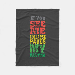 Couverture Polaire Cadeau de recyclage fonctionnant