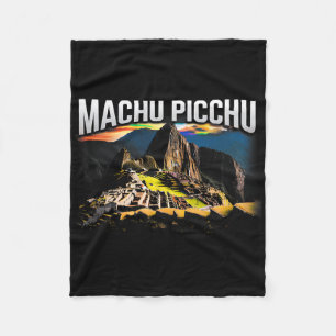 Couverture Polaire Cadeau de souvenir de randonnée de voyage au Pérou