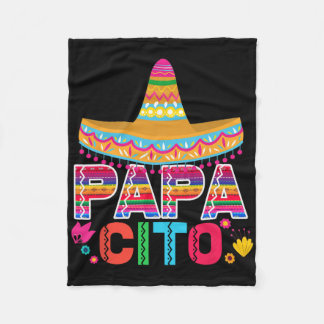 Couverture Polaire Cadeau drôle de fête des pères pour hommes Papacit