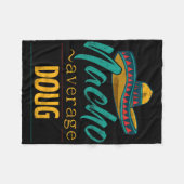 Couverture Polaire Cadeau drôle de Nacho Average Doug Cinco De Mayo S (Devant (Horizontal))