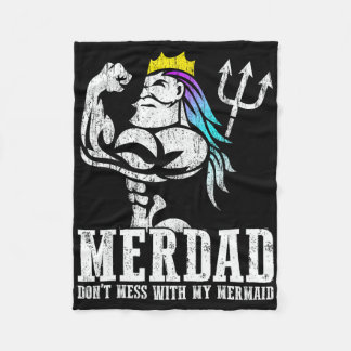 Couverture Polaire Cadeau fête des pères Merdad Dont Mess Avec Ma Sir
