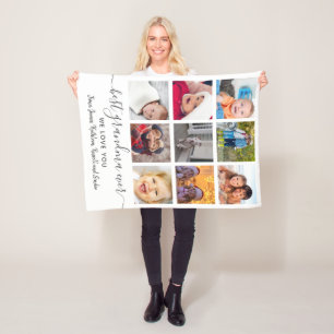 Couverture Polaire Cadeau Meilleure Grand-mère Pour Toujours 9 Photos
