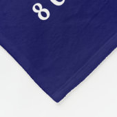 Couverture Polaire Cadeau Merci pour Cheer Coach, Rouge Blanc et Bleu (Coin)