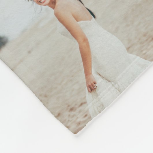 Couverture Polaire Cadeau minimal multi-photo (Coin)