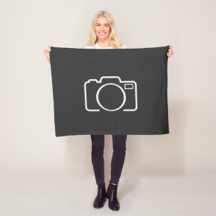 Couverture Polaire Cadeau personnalisé pour parents maman papa photo