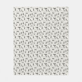 Couverture Polaire Cadeau pour amateur de chats Cozy Chic (Devant)