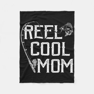 Couverture Polaire Cadeau pour amateur de pêche Mère cool pêcheuse Pr