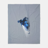 Couverture Polaire Cadeau sportif hivernal motoneige (Devant)