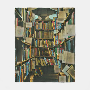 Couverture Polaire Cadeau vintage pour les amateurs de livres