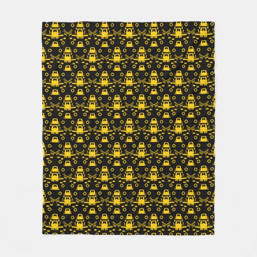 Couverture Polaire Cadeaux British Narrowboat (Devant)