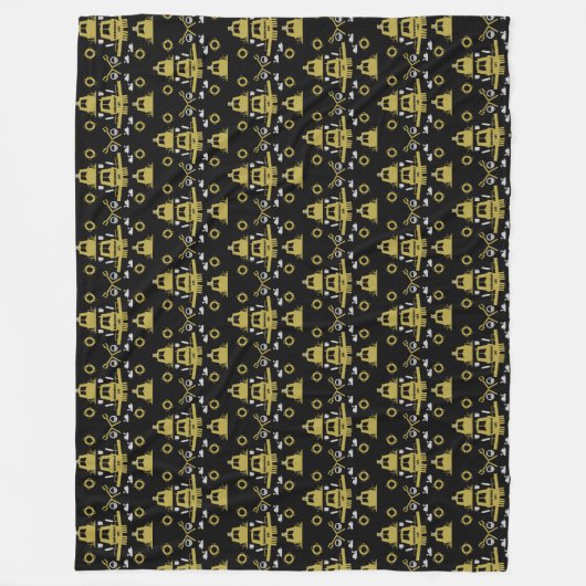 Couverture Polaire Cadeaux British Narrowboat (Devant)