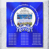 Couverture Polaire Cadeaux Cheerleen pour les aînés, Cadeaux Coach Ch