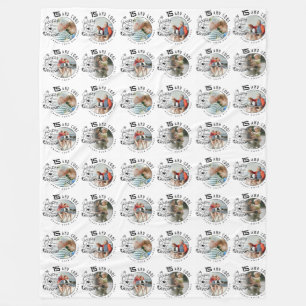 Couverture Polaire Cadeaux d'anniversaire personnalisés pour petit-fi