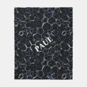 Couverture Polaire Cadeaux de chimie de formule chimique (Devant)