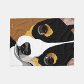 Couverture Polaire Cadeaux de chiwawa (Devant (Horizontal))