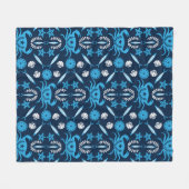 Couverture Polaire Cadeaux de fruits de mer (Devant (Horizontal))