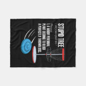 Couverture Polaire Cadeaux de golf sur disque (Devant (Horizontal))